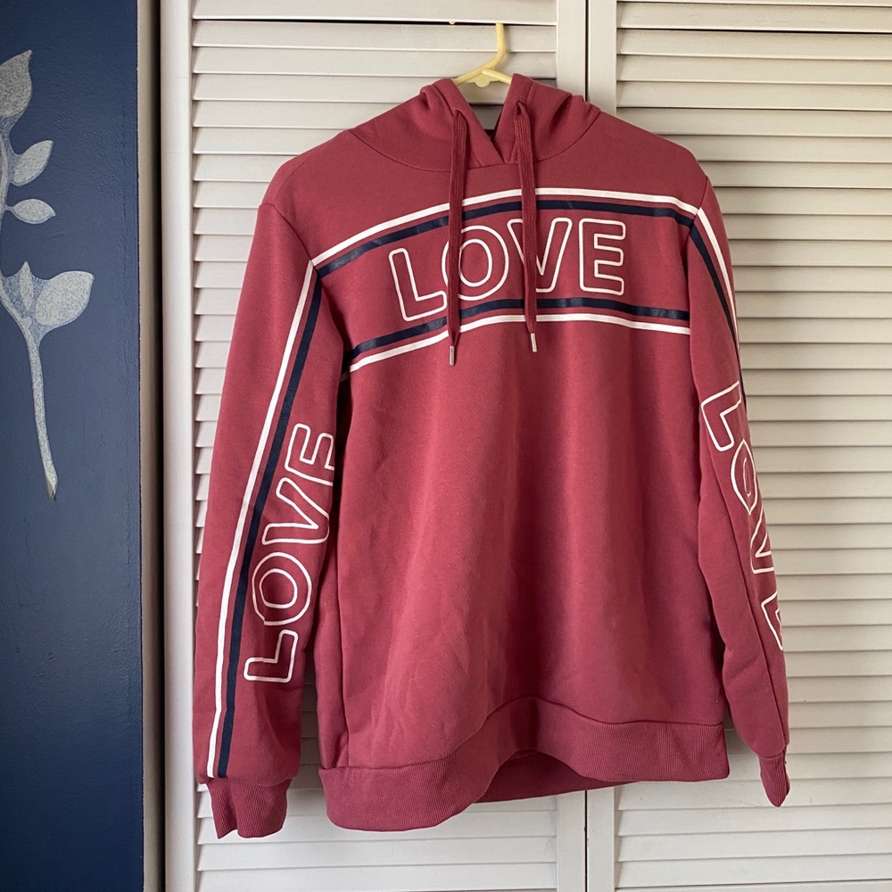 Love Hoodie Rue21 pinkish